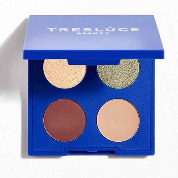 Beautiful Bella Eyeshadow Quad Palette by TRESLÚCE Beauty, New in Package, Vegan - Picture 1 of 3